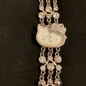 Watch ,💎Rare 💎Hello Kitty Crystal bracelet watch ,beautiful